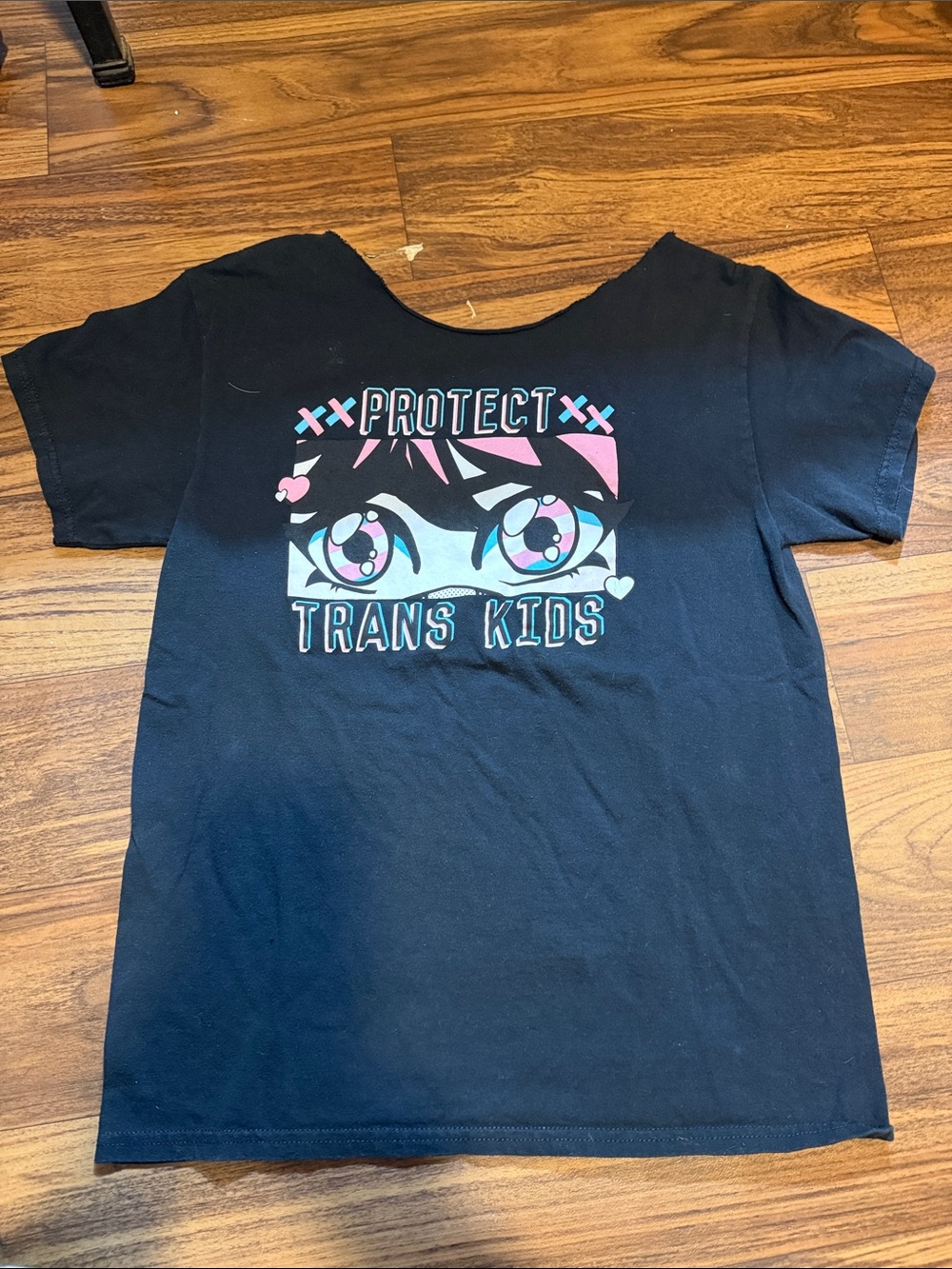 Protect Trans Kids Graphic Tee - Black